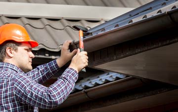 gutter repair Anderby, Lincolnshire